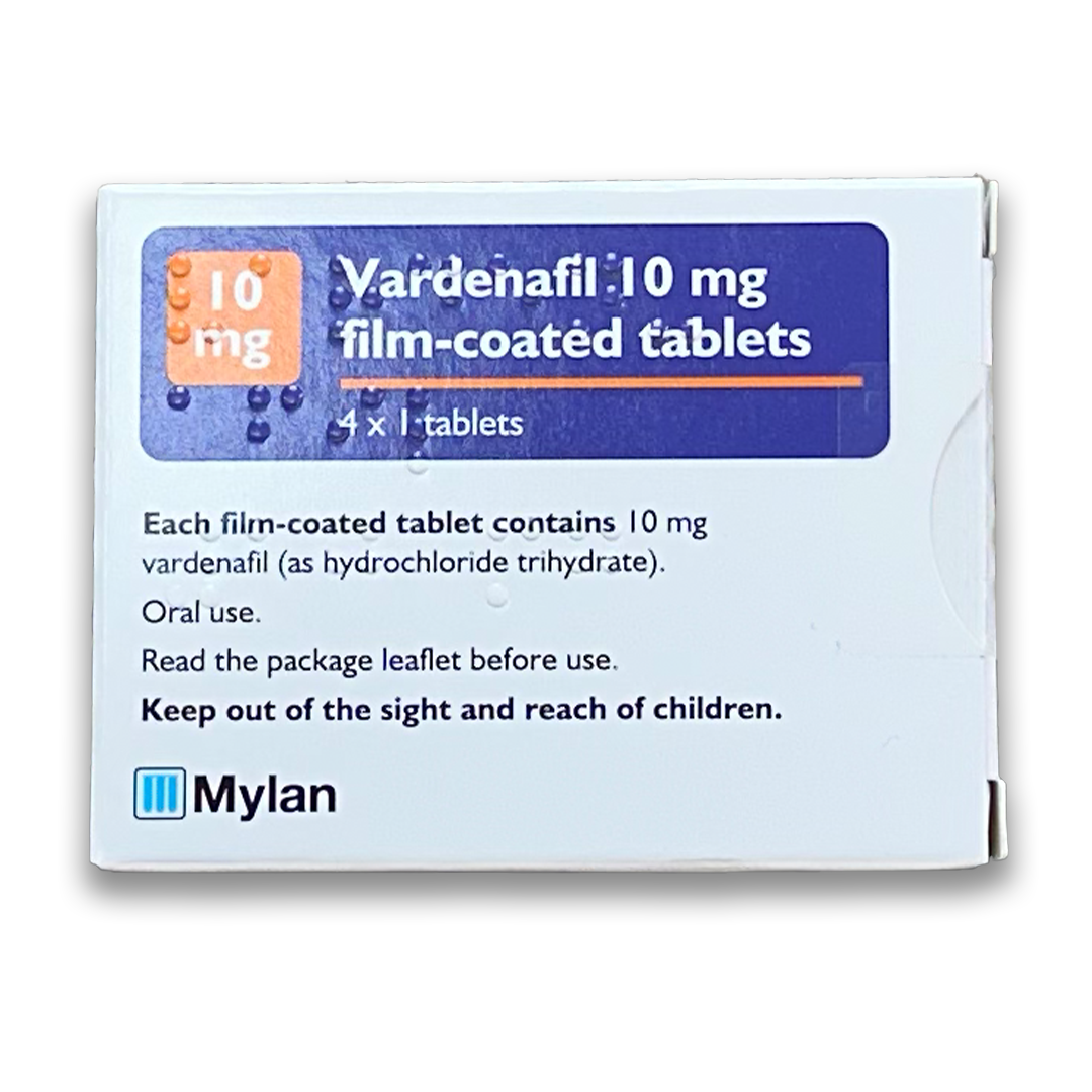 Vardenafil (Generic) - Film coated tablets - Rightangled