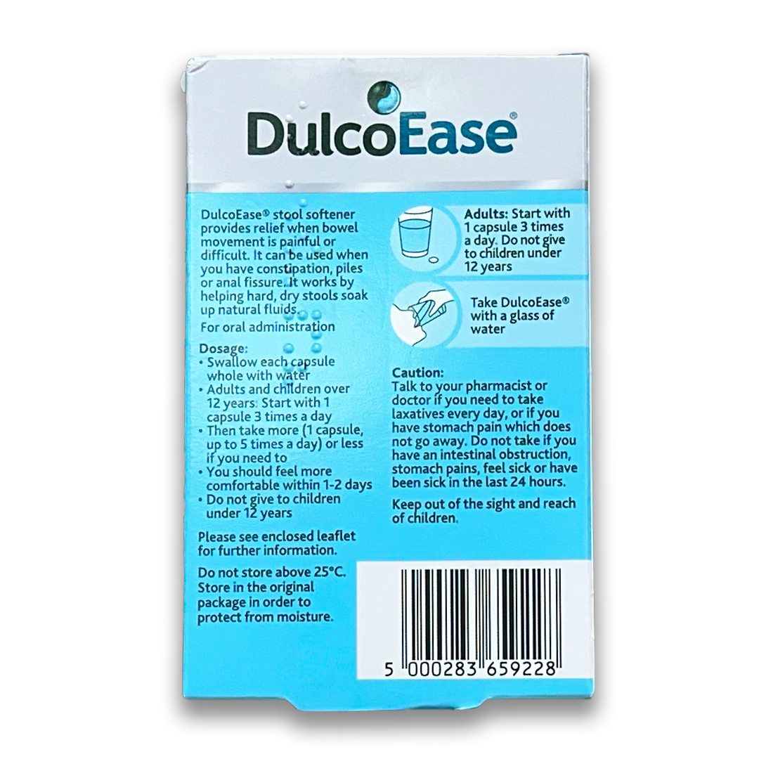 Dulcoease 100mg Capsules - Rightangled