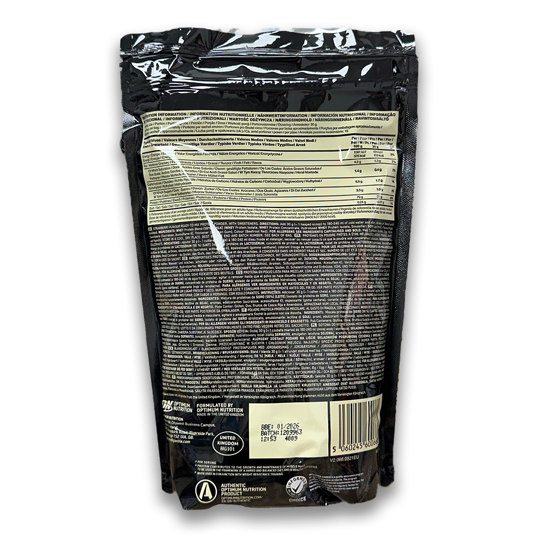 Whey Protein 100% | Optimum Nutrition Gold Standard - Rightangled