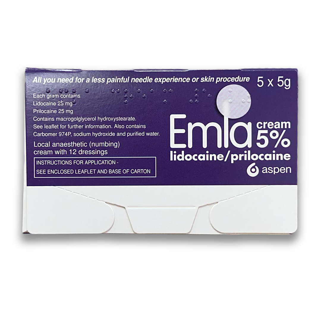 Emla Cream 5% - Rightangled