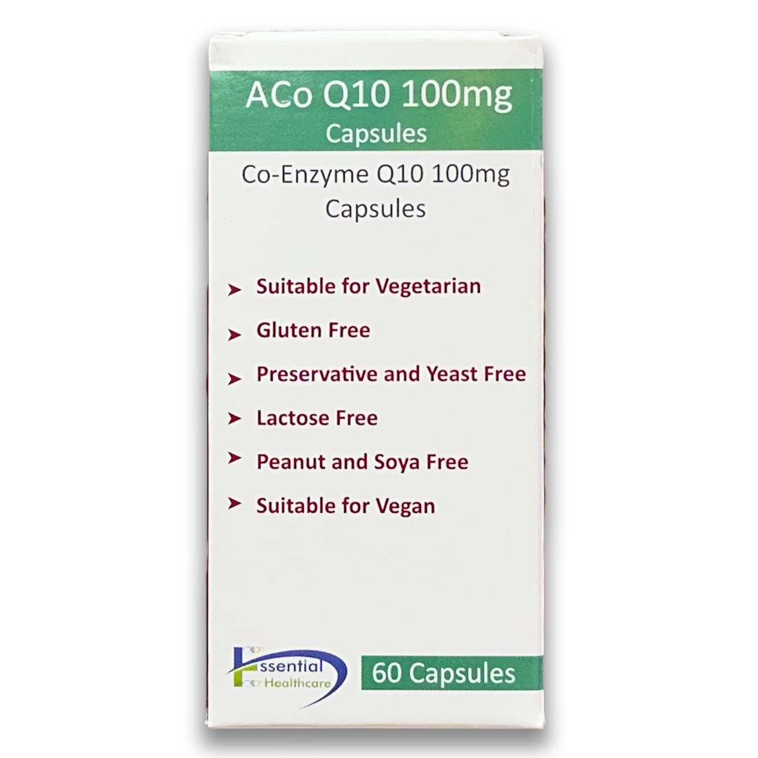 ACo Q10 100mg Capsules - Rightangled