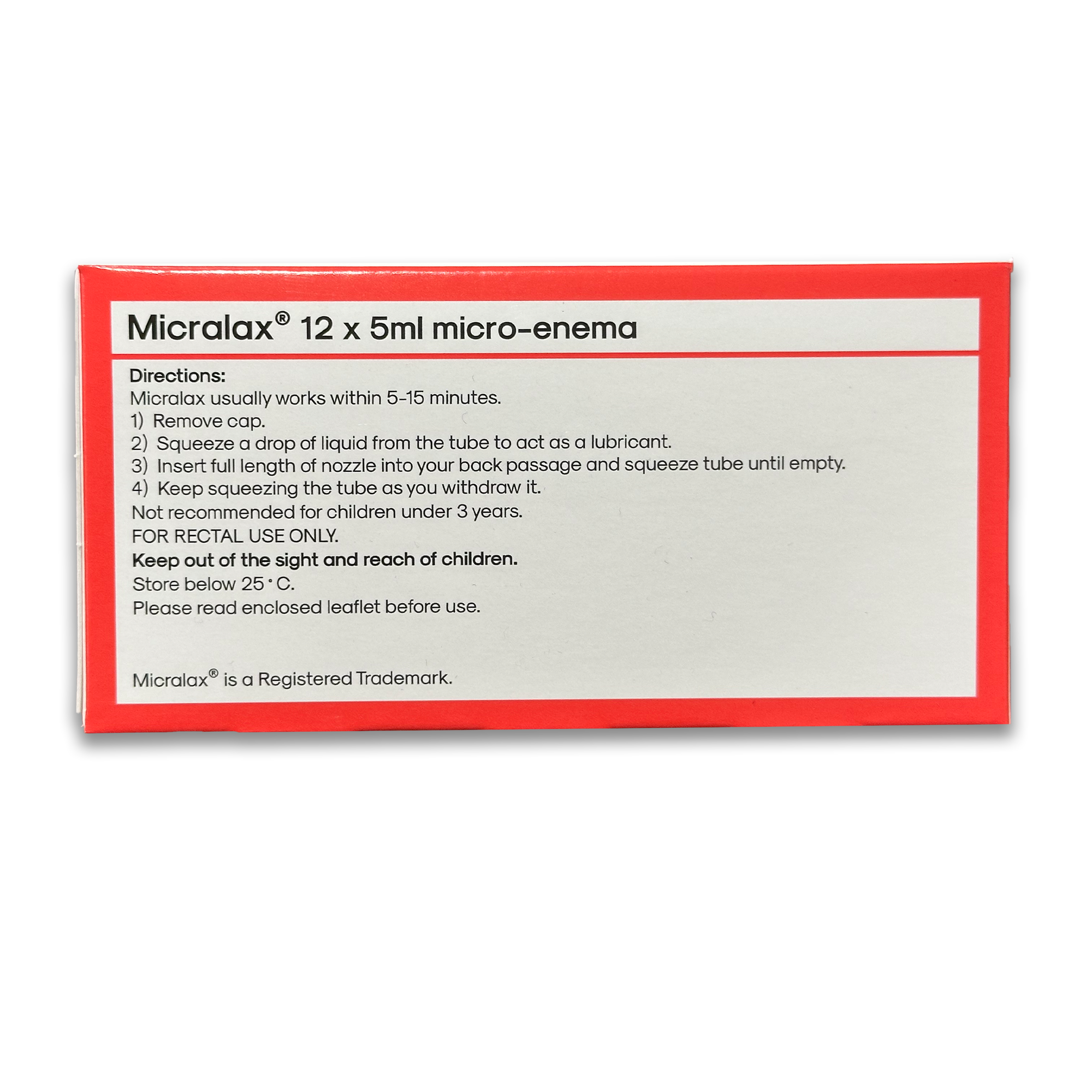 Micralax Micro-Enema - Rightangled