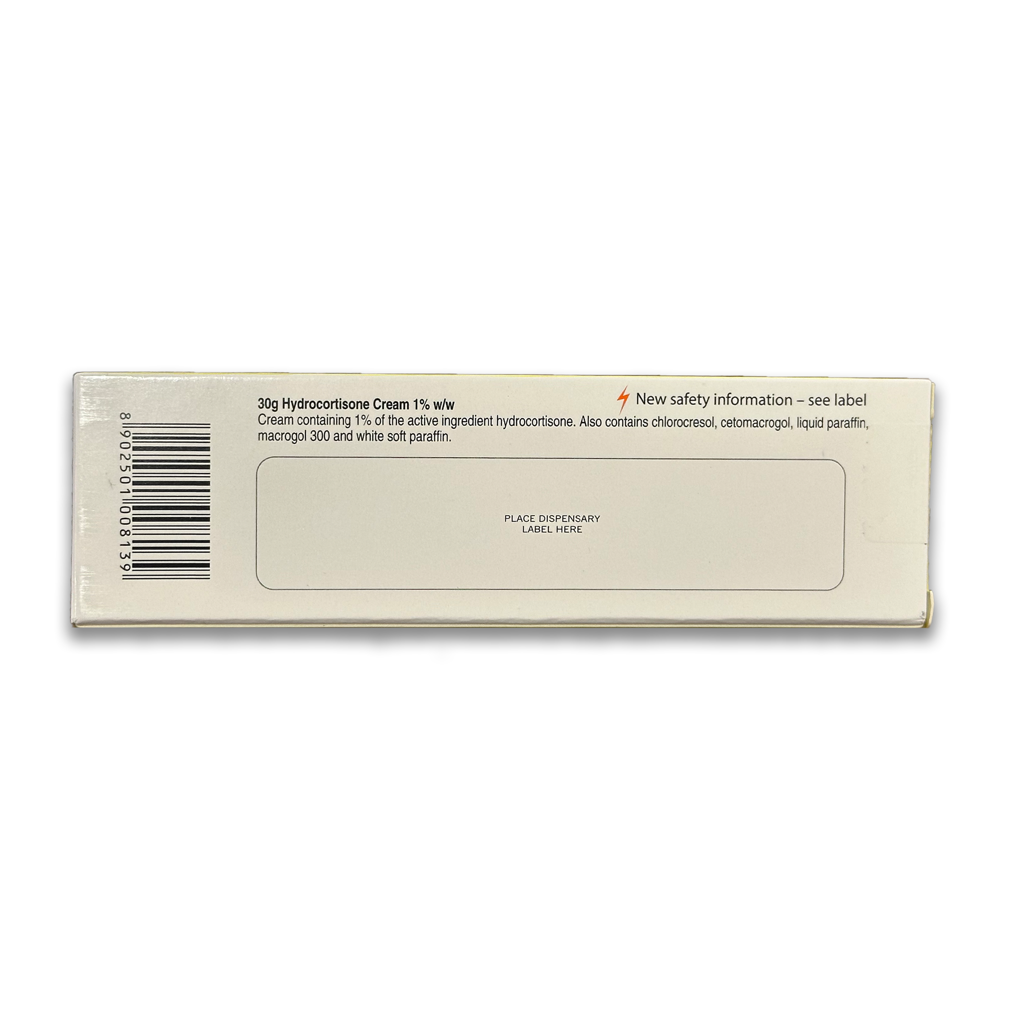 Hydrocortisone 1% w/w Cream - (Brand May Vary) - Rightangled