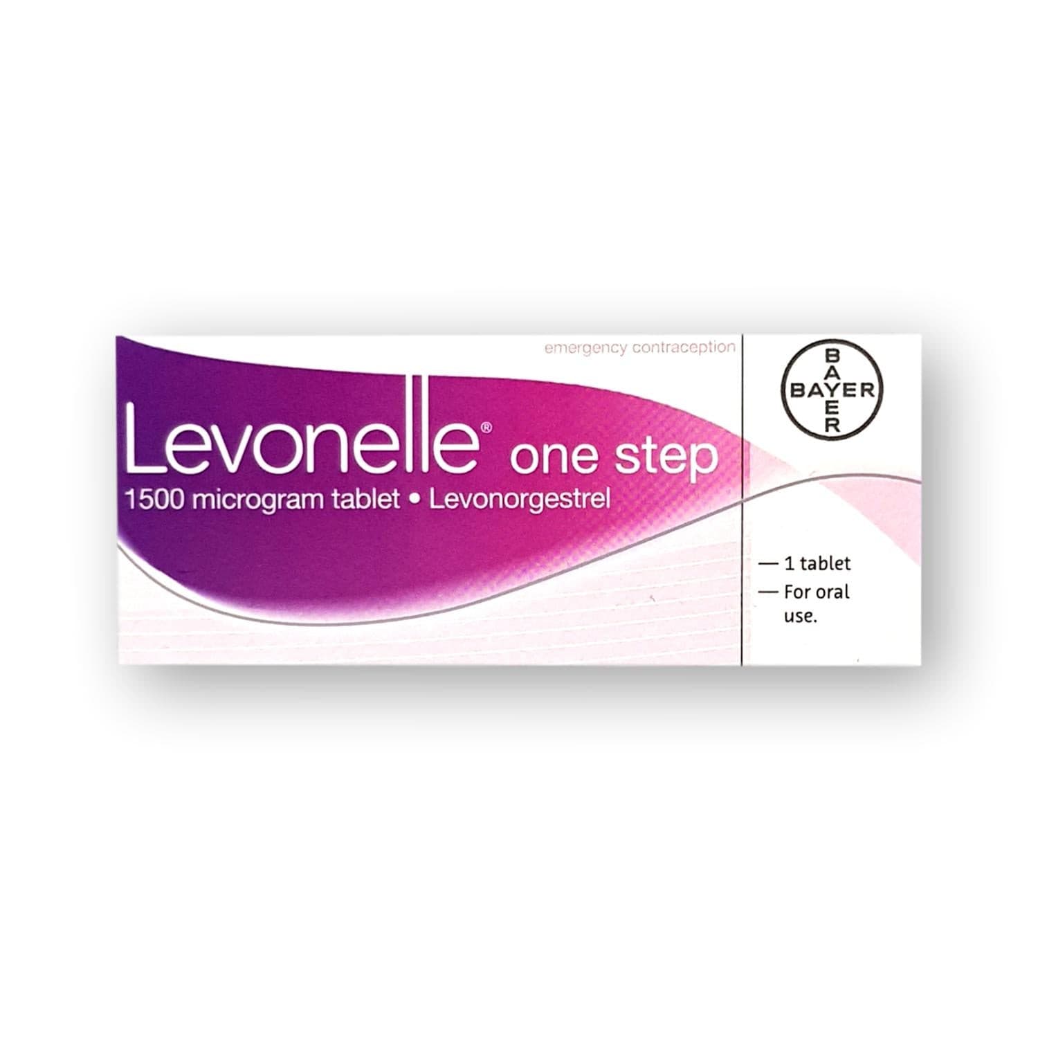 Levonelle One Step 1500 mcg.