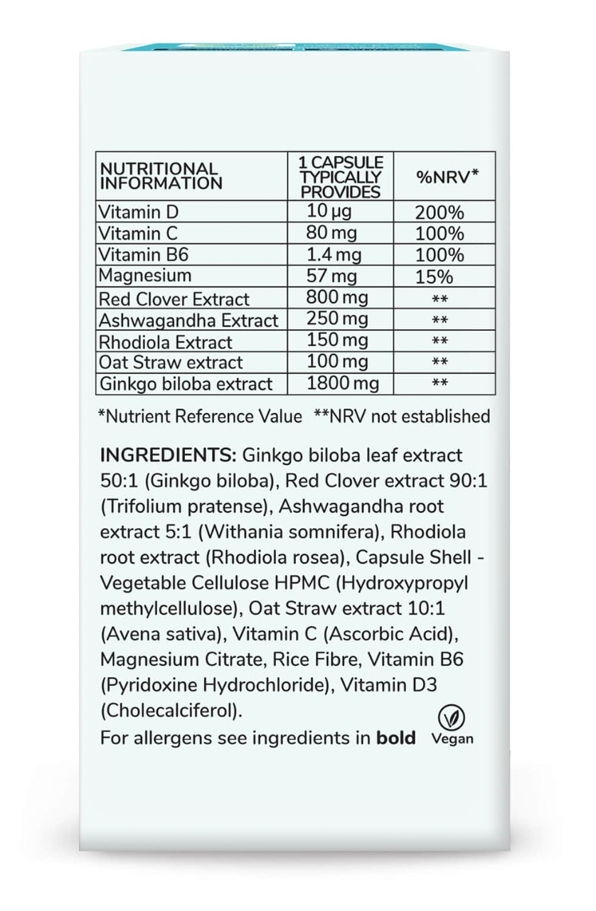 Health & Her Perimenopause Mind+ Women's Supplement.