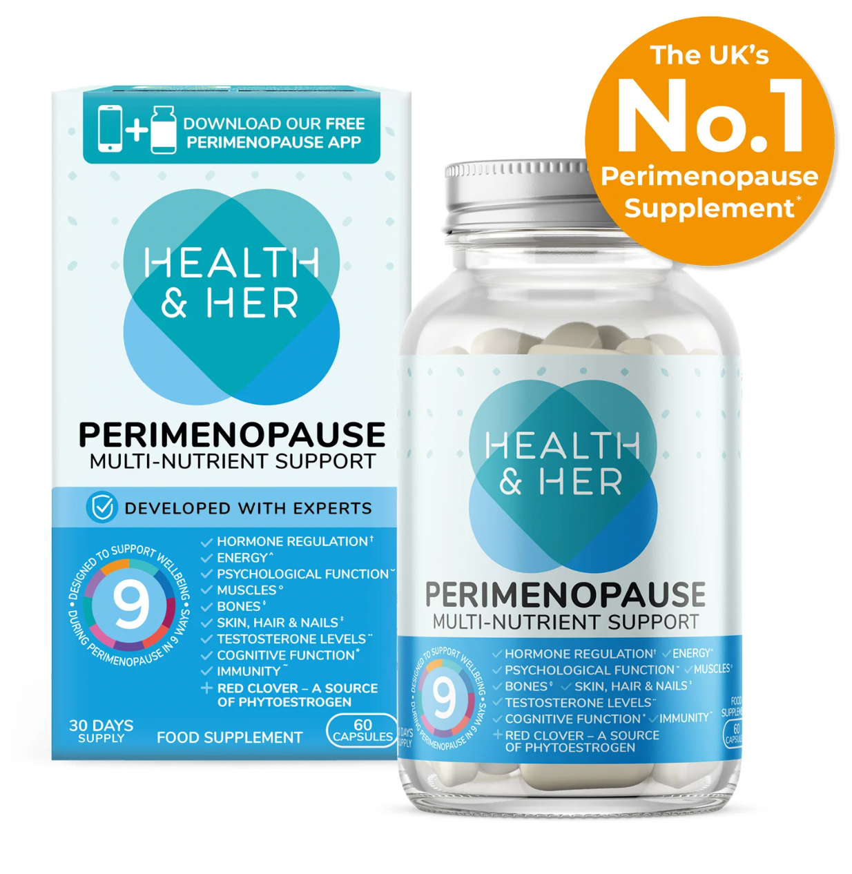 Health & Her Premenopausal Multi-Nutrient Support Supplement
