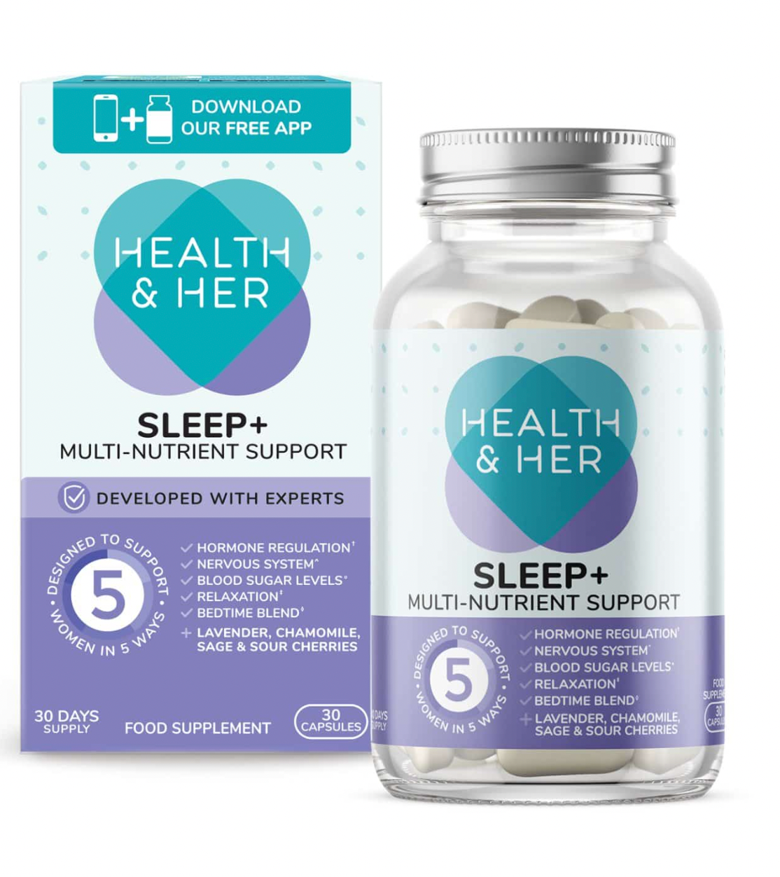 Health & Hair Sleep Plus Multi-Nutrient Support.
