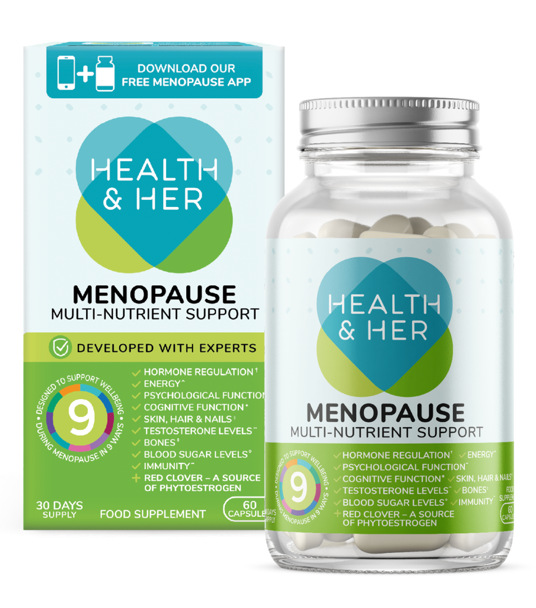 Health & Her Menopause Multi-Nutrient Support Supplement