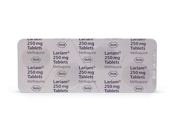 Lariam 250mg tablets.