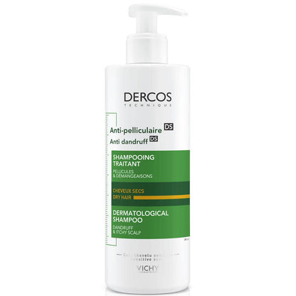 Vichy Dercos Anti-Dandruff Shampoo for Dry Hair