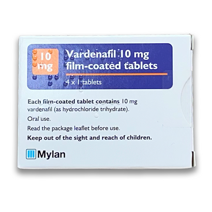 Vardenafil (Generic) - Film coated tablets - Rightangled