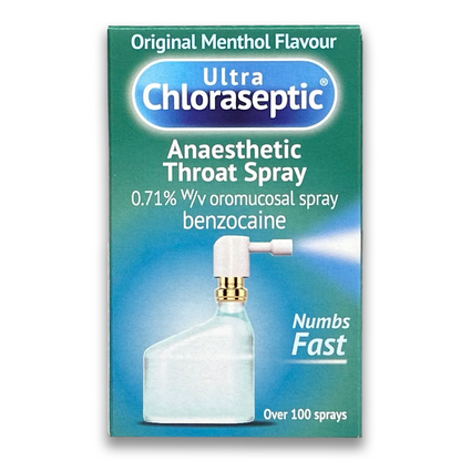 Ultra Chloraseptic Menthol Throat Spray - Rightangled