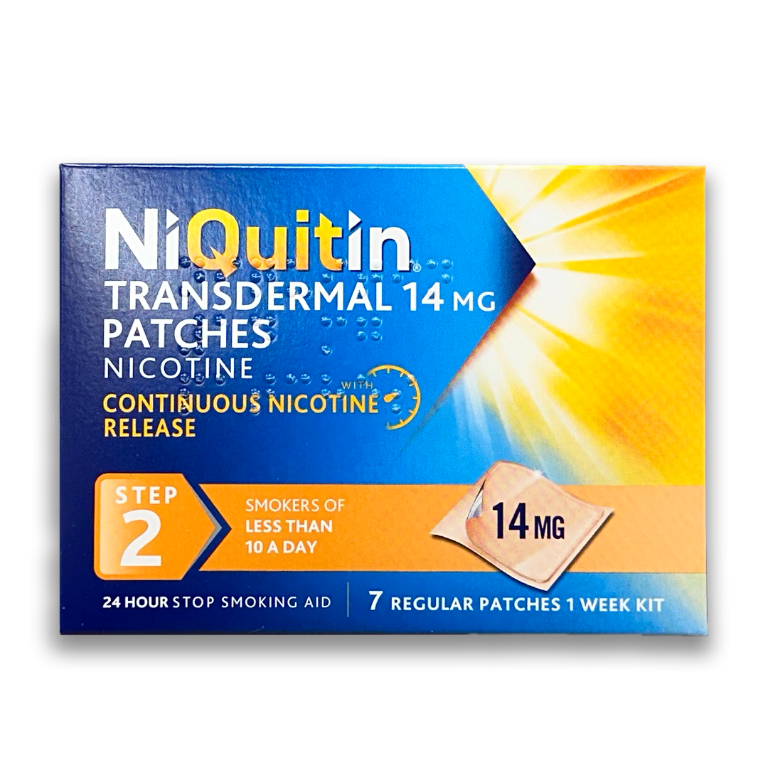 NiQuitin Transdermal Nicotine Patches - Rightangled