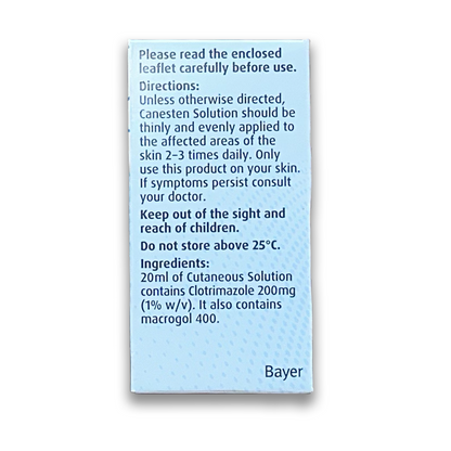 Canesten 1% Solution - Rightangled