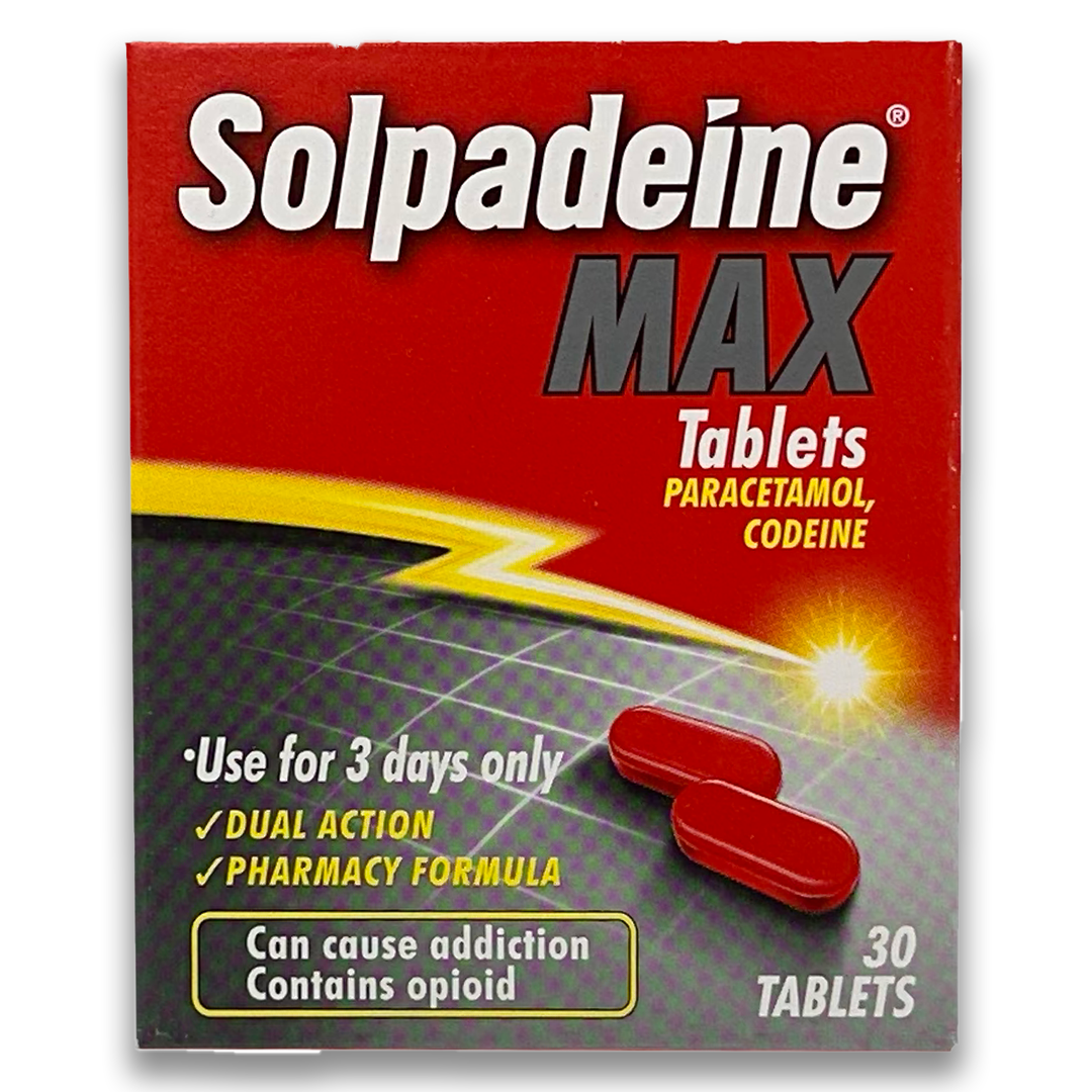 Solpadeine max 30 tablets - Rightangled
