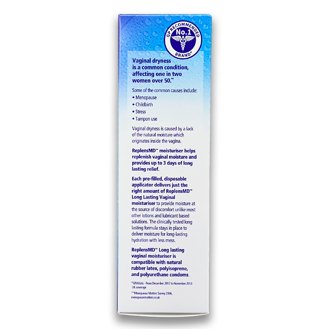 Replens MD Moisturiser - Rightangled