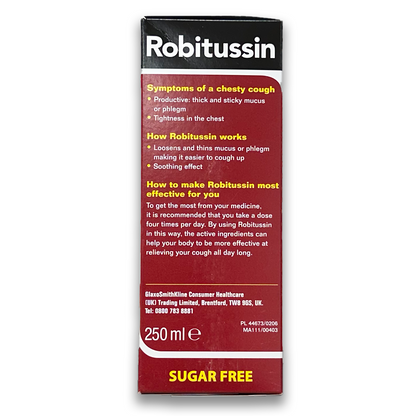 Robitussin Chesty Cough 250ml - Rightangled