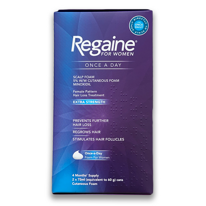 Regaine for Women 5% Scalp Foam - Rightangled