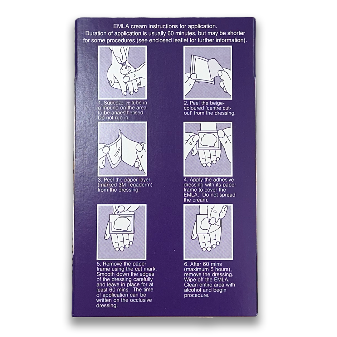 Emla Cream 5% - Rightangled