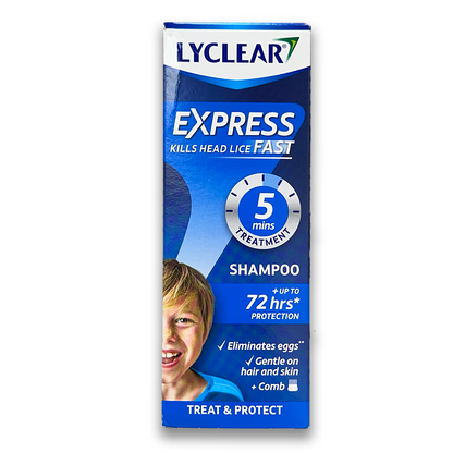 Lyclear Express Head Lice Shampoo - Rightangled
