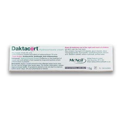 Daktacort Hydrocortisone Cream - Rightangled