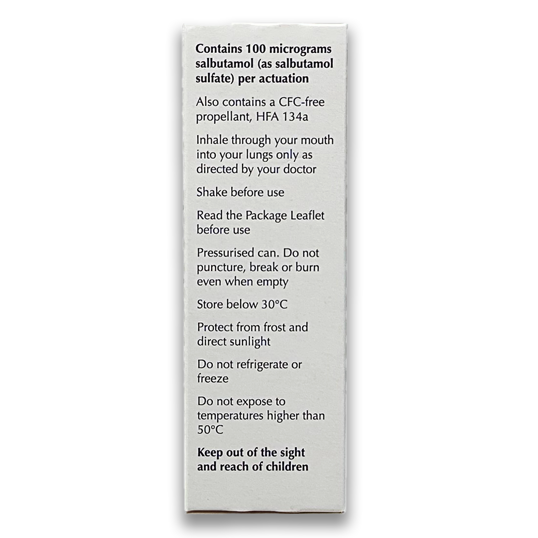 Ventolin Evohaler 100mcg - Rightangled