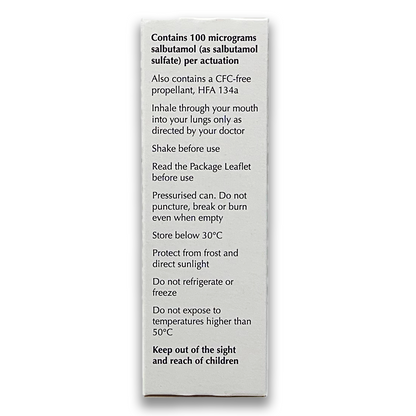 Ventolin Evohaler 100mcg - Rightangled