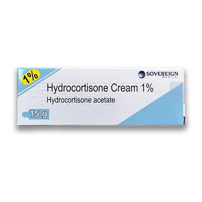 Hydrocortisone 1% w/w Cream - (Brand May Vary) - Rightangled