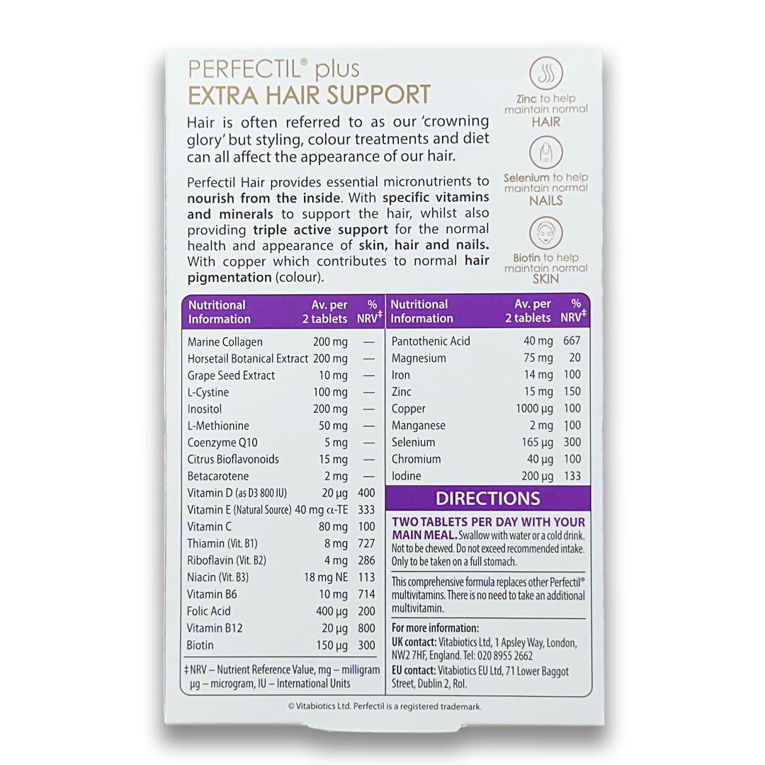 Perfectil Hair extra support - Rightangled