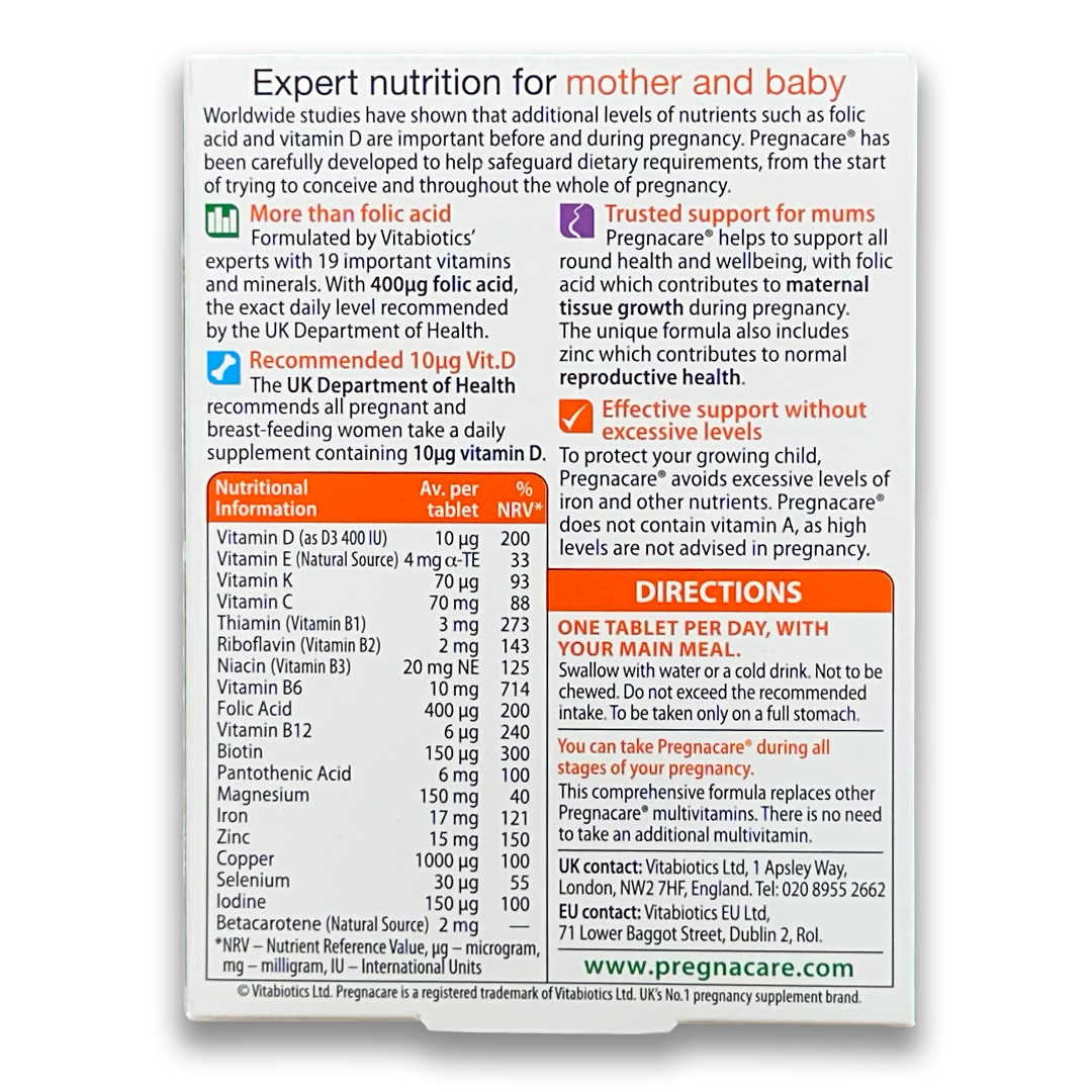 Pregnacare original - Rightangled