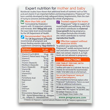 Pregnacare original - Rightangled