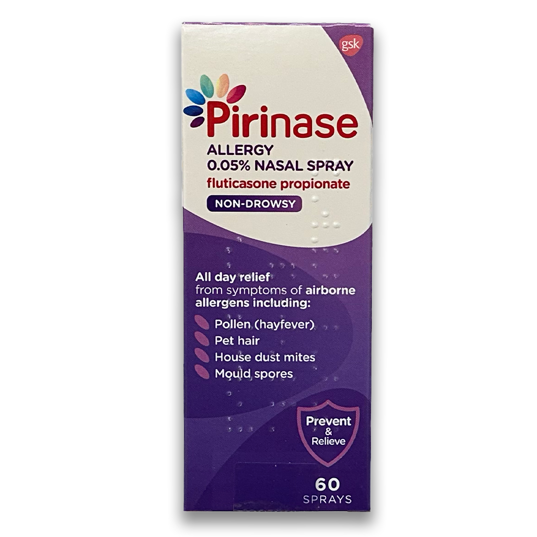 Pirinase Hayfever Nasal Spray - Rightangled
