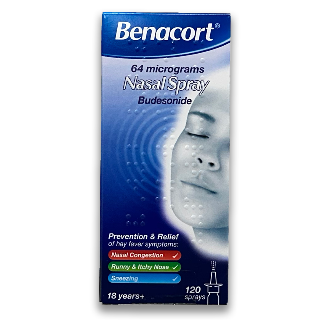 Benacort 64mcg Nasal Spray - Rightangled