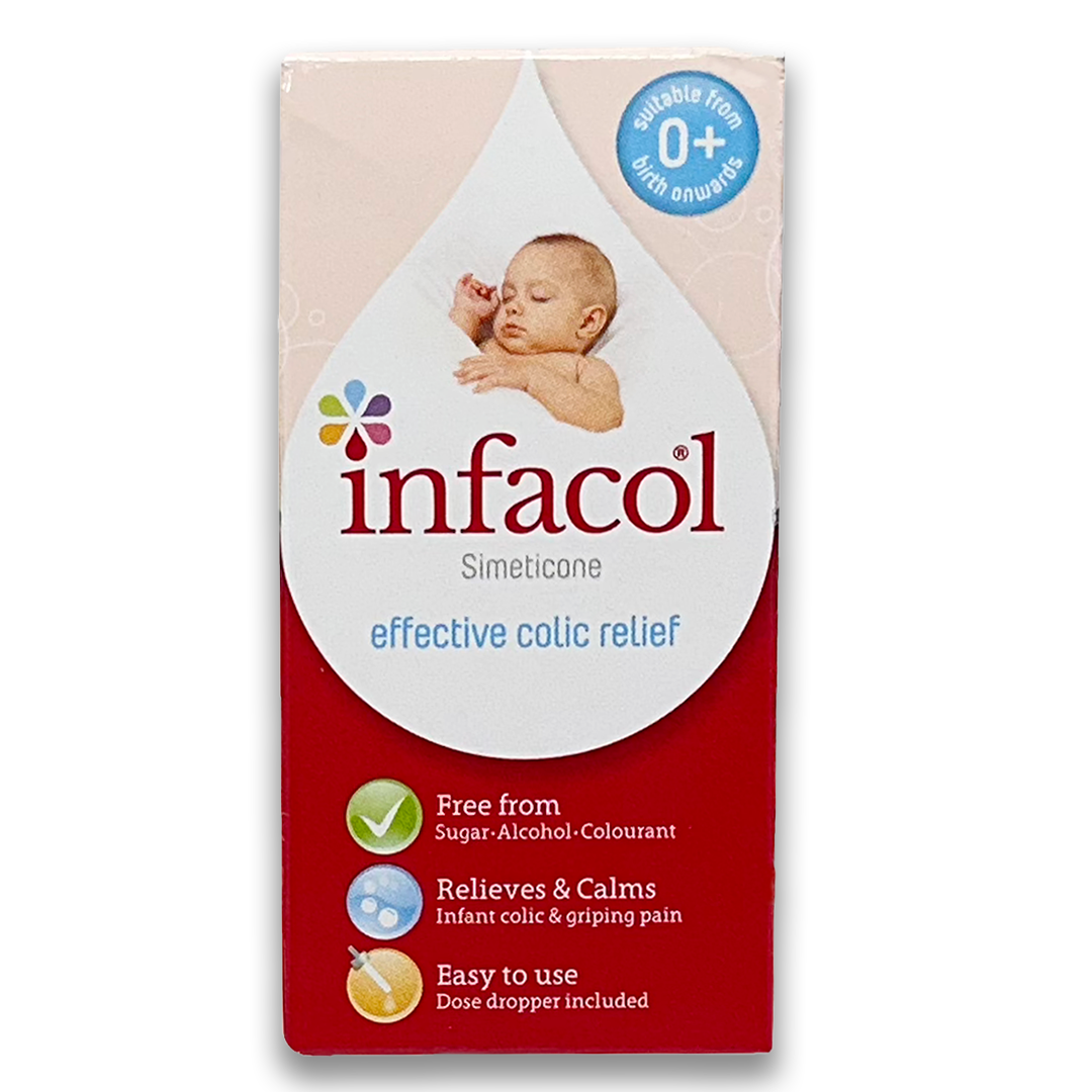 Infacol (Simeticone) Drops Dual Action relief of Colic and Wind - Rightangled