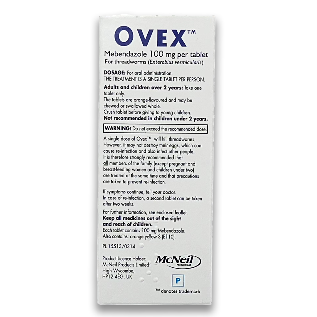 Ovex Single Tablet - Rightangled