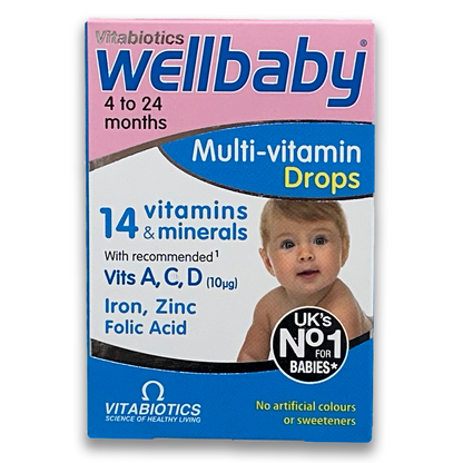 Wellbaby Multi-vitamin Drops (4 to 24 months) - Rightangled