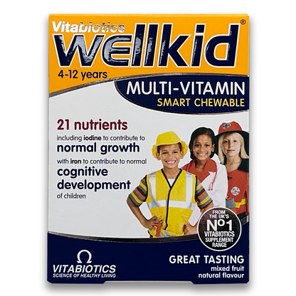 Wellkid Smart Chewable 4-12 years - Rightangled