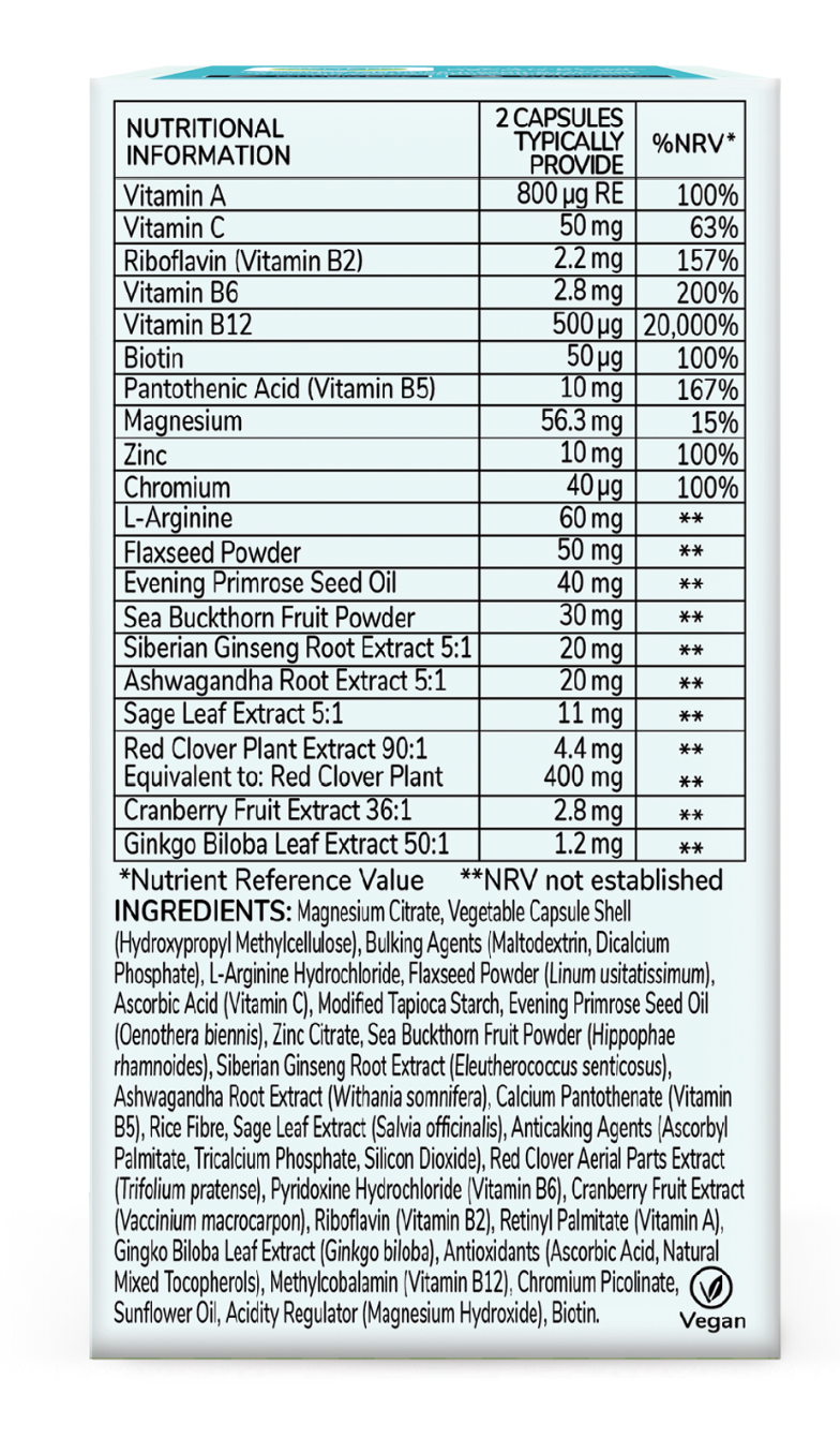 مكمل الدعم متعدد المغذيات Health & Her لسن اليأس
