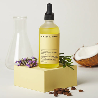 Thraive Natural Oil, 100% for nourishing and thickening hair