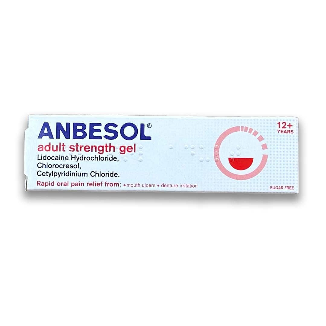 Anbesol Adult Strength Gel - Rightangled