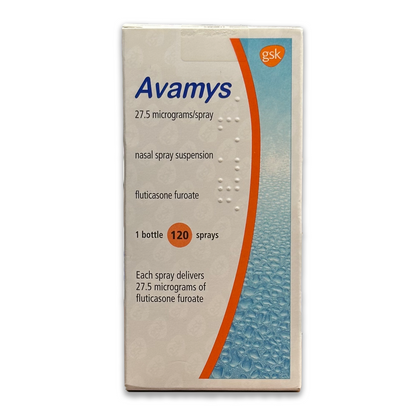 Avamys 27.5mcg Nasal Spray - Rightangled