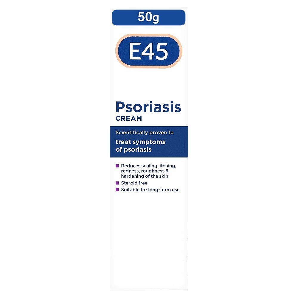 E45 Psoriasis Cream 50ml - Rightangled