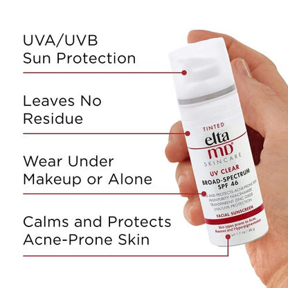Tinted Sunscreen Cream with UV Protection SPF 46
