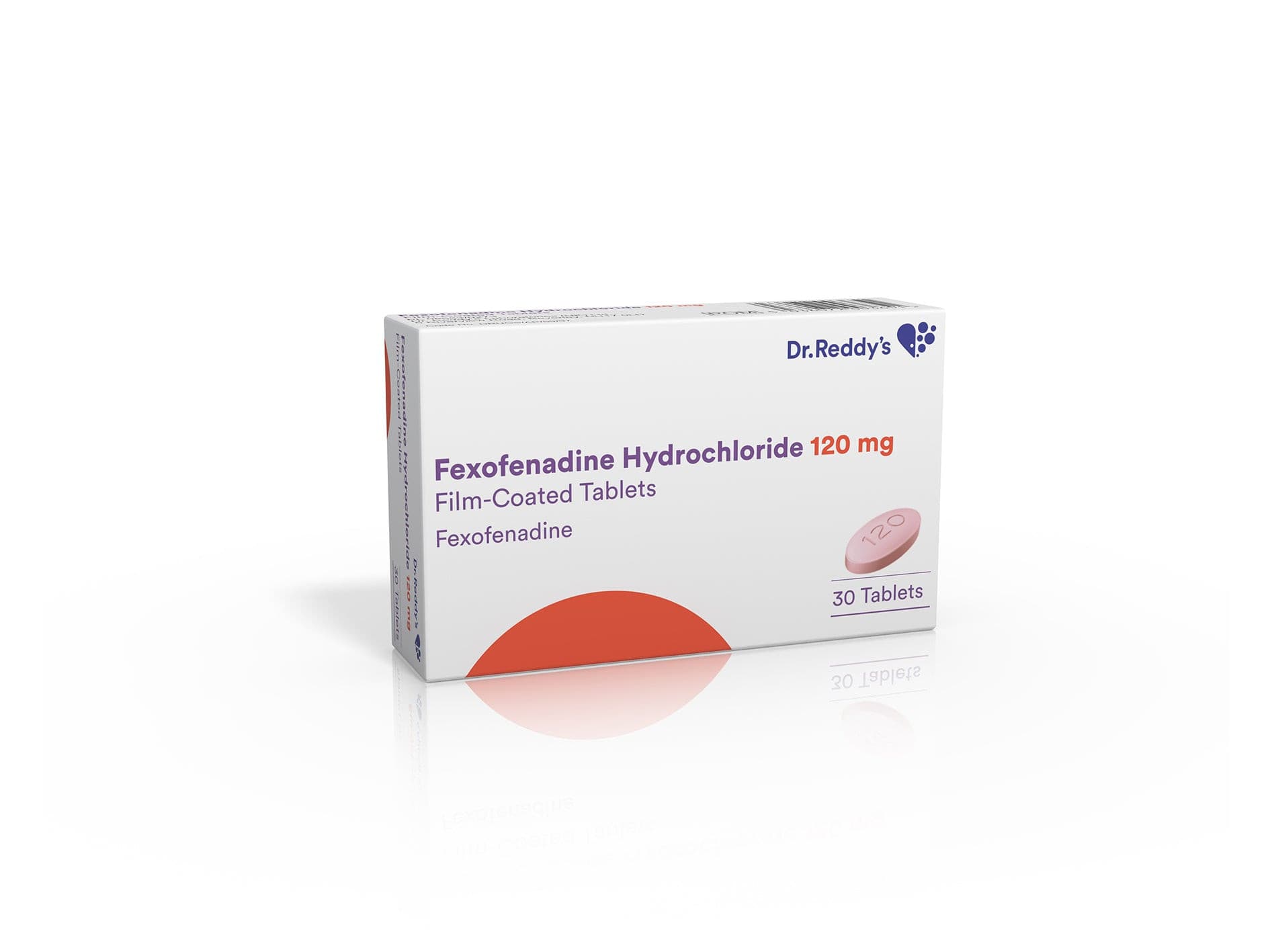 Fexofenadine 120mg tablets.