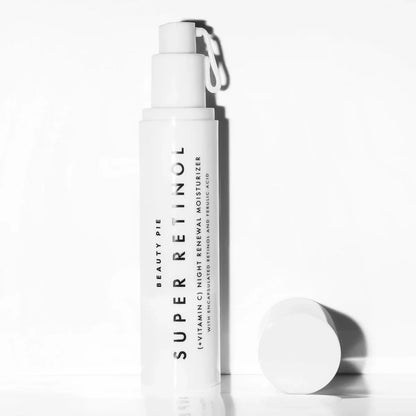 كريم ليلي مجدد للبشرة بفيتامين C + سوبر ريتينول (بتركيبة تحتوي على 1% ريتينول)